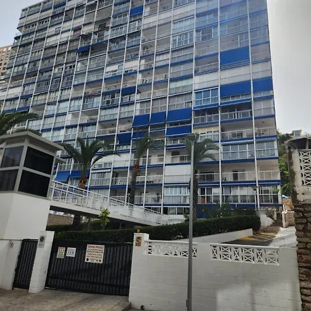 아파트 Halcon Levante Beach With Sea View 베니돔